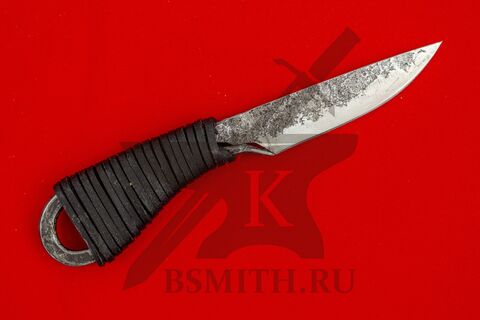 Нож новгородский малый, сталь 65Г, фото 1