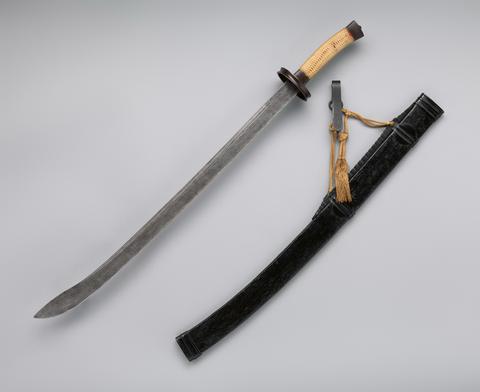 Китайская сабля дао с ножнами 18 века