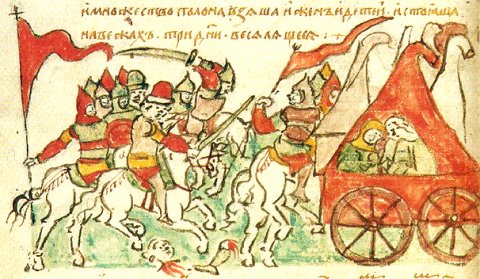 Битва русских и половцев