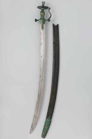 Тальвар с ножнами, 17 век
