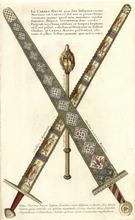 Имперский меч иллюстрация (Иоганн Креститель Хоманн, 1755)