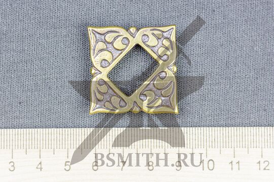 Накладка на крышку ташки, Шестовицы, 10 век, размеры