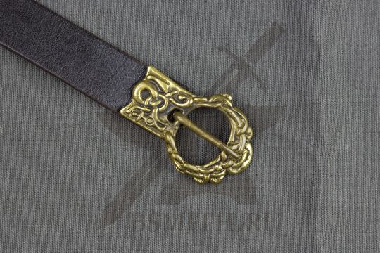 Ремень, Англия, 10-11 век, пряжка крупно