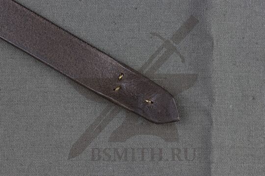 Ремень, Европа, 14-15 век, хвостовик крупно с обратной стороны
