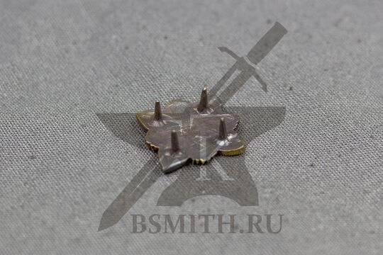Поясная накладка, Шестовицы, 10-11 век, вид сбоку с обратной стороны