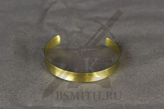  Браслет вогнутый узкий