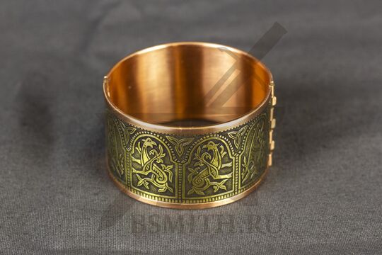 Створчатый средний браслет "Сретенский" комбинированный