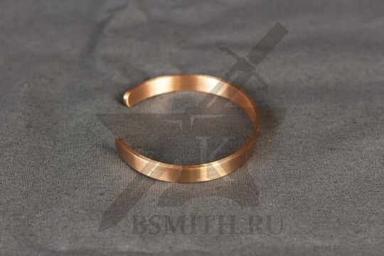 Браслет медный глянцевый, фото 2