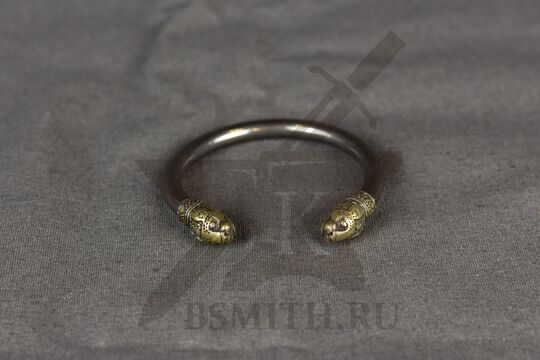 Браслет скифский «Персидские львы» тонированный