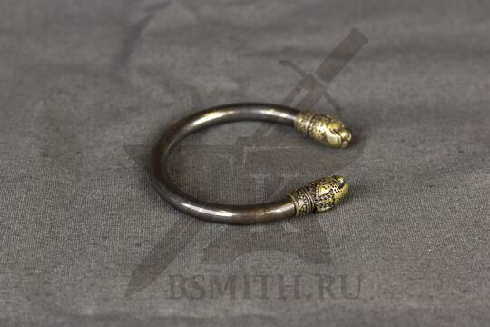 Браслет скифский «Персидские львы» тонированный, фото 2