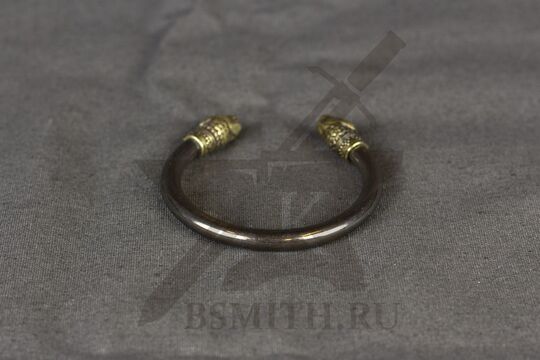 Браслет скифский «Персидские львы» тонированный, фото 3