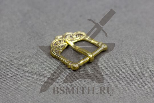 Пряжка, Готланд, 11 век, вид сбоку, фото 2