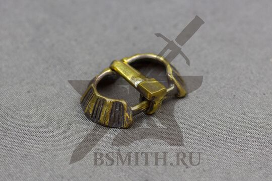 Пряжка, германцы, 5-6 век, вид сбоку, фото 2