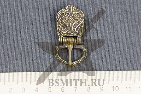 Пряжка, Новгород, 10-11 век, размеры