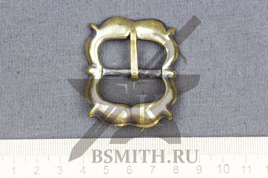 Пряжка ремня перевязи шпаги, Европа, 16-17 век, размер