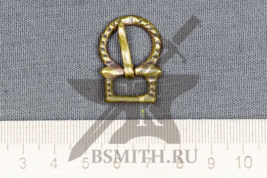 Пряжка, Новгород, 12 век, размеры