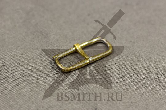 Пряжка перевязи меча, Западная Европа (Сицилия), 12-13 век, вид сбоку