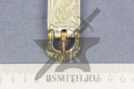 Пряжка, половцы, 13 век, размеры