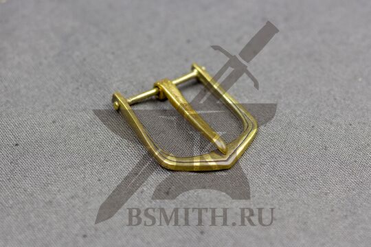 Пряжка, Готланд, балты, 11-12 века, вид сбоку