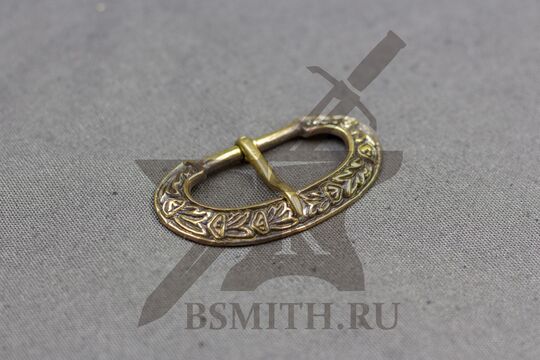 Пряжка, франки, 9-10 век, вид сбоку