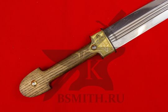 Кинжал казачий обр. 1904 года, эфес крупно