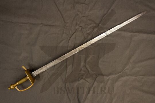 Шпага пехотная офицерская образца 1798 года, украшенная, состаренная