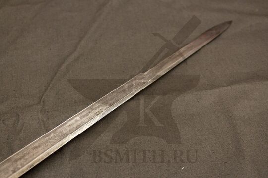 Шпага пехотная офицерская образца 1798 года, украшенная, состаренная, клинок крупно