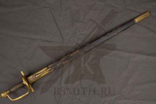 Шпага офицерская Преображенского полка, состаренная, в ножнах