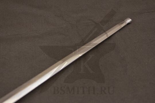 Шпага турнирная с гуманизатором, клинок крупно