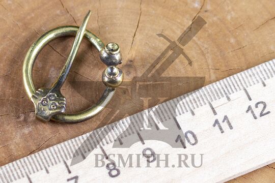 Фибула, Русь, Прибалтика, 9-11 век, размеры