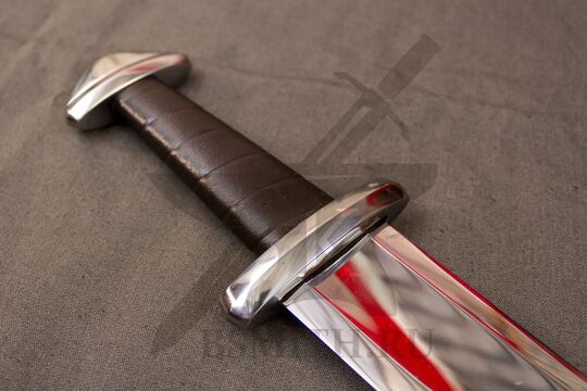 Каролинг тип H, вариант 2, эфес крупно со стороны клинка