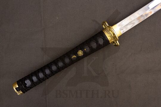 Катана с литым набором "Сакура", эфес крупно