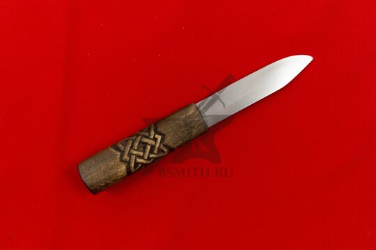 Нож бытовой "Коловрат - Сварог", сторона с квадратом Сварога