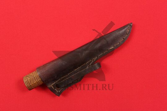 Нож бытовой средневековый "Граненый", в ножнах
