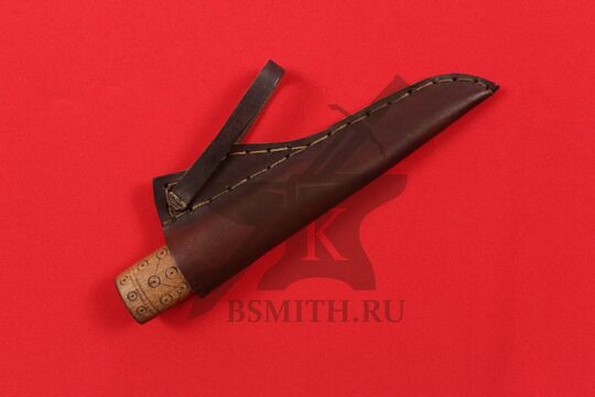 Нож бытовой средневековый "Новгородский-2", в ножнах