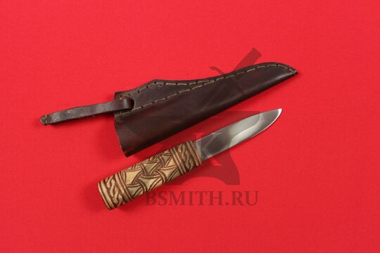 Нож бытовой средневековый "Новгородский", с ножнами