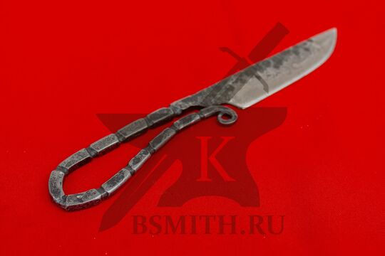 Нож новгородский «скорпион», вид со стороны рукояти