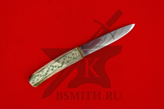Нож с костяной рукоятью, вариант 4