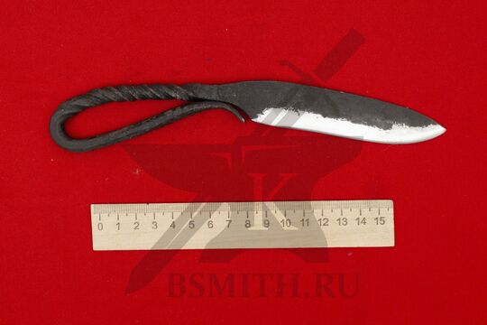 Нож новгородский малый вариант 2, 65Г, размеры