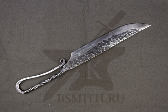 Нож новгородский большой с рунами, другая сторона