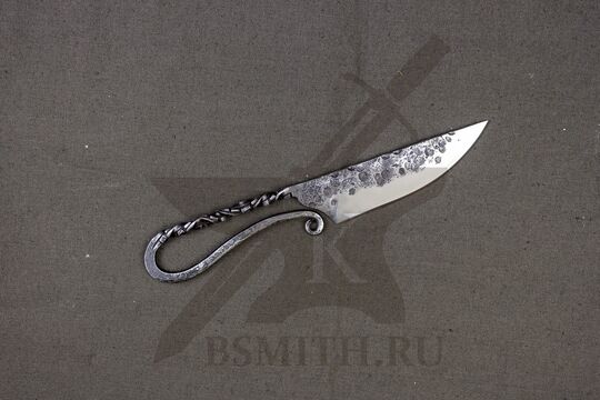 Нож новгородский малый рифленый, 65Г