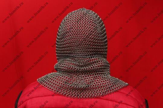 Койф кольчужный, круглое ожерелье, 1.6х8 мм, фото 3