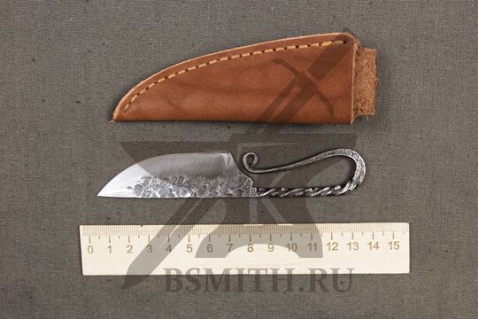 Нож шейный, 65Г, размеры