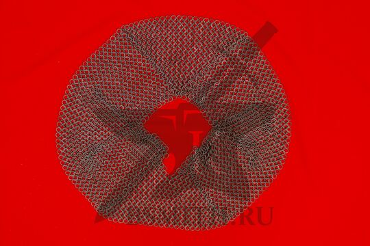 Кольчужное оплечье малое, 2х10 мм, вид сверху