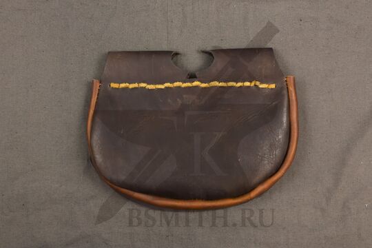 Сумка из Дордрехта с тиснением "Герб Роскилле", с обратной стороны