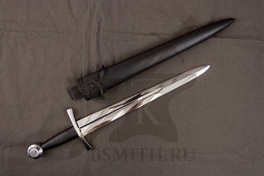 Кинжал квилон с долом, вариант 2, с ножнами