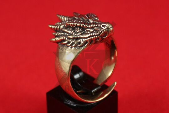 Кольцо "Голова дракона", вариант 2
