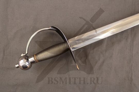 Русская пехотная шпага, эфес крупно