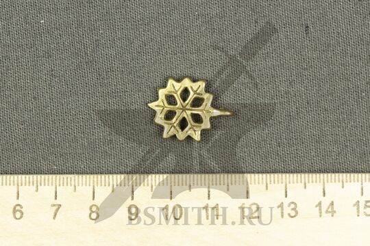 Подвеска "Снежинка-2", размеры