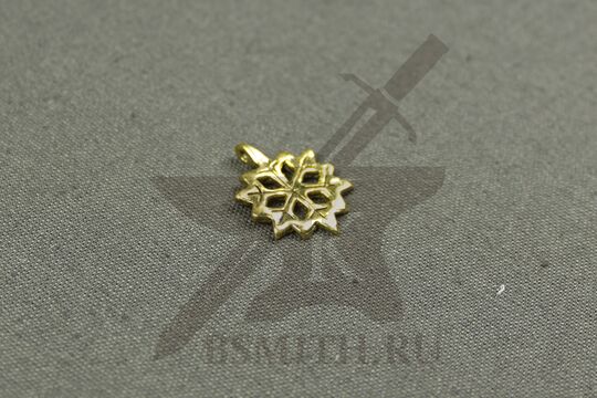Подвеска "Снежинка-2", вид сбоку